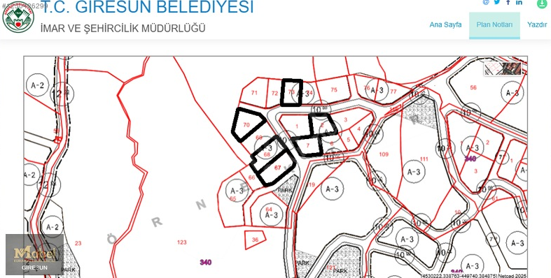 KAVAKLAR MH DENİZ MANZARALI ARSALAR